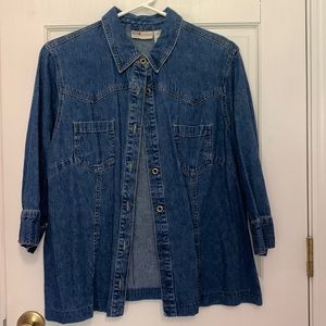 Authentic Faded Glory Woman Top Denim